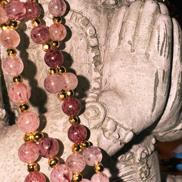 Rose Quartz Tantric Necklace